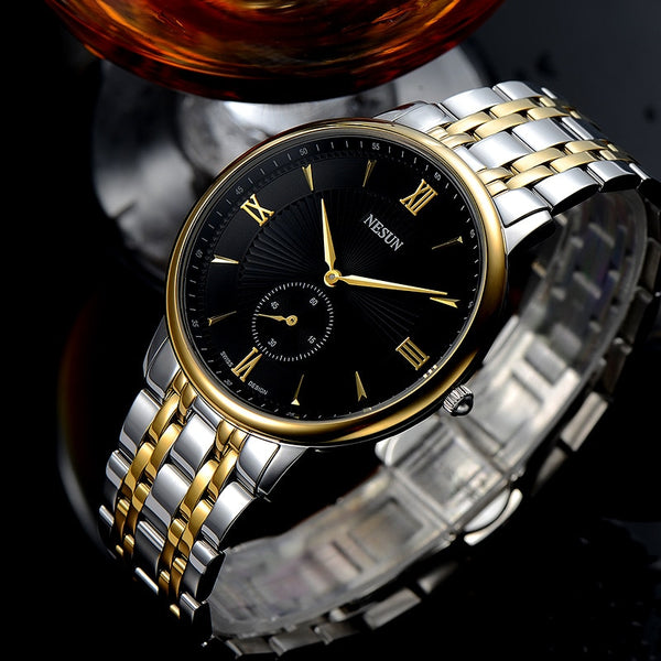 Nesun Switzerland Luxury Brand Watch Men Japan MIYOTA Quartz Movement Lover's Watches Stainless Steel Waterproof clock N8501-SM4