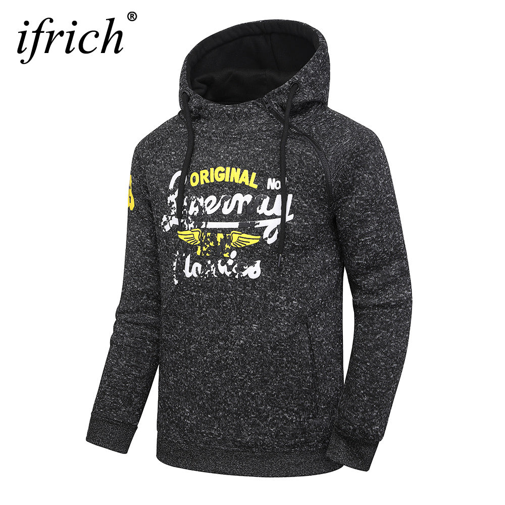 Black Hoodie Men Hoody Male Long Sleeve Solid Blue Hooded Men's Sweatshirt Mens Hoodies Tracksuit Sweat Coat Gray Casual Moleton