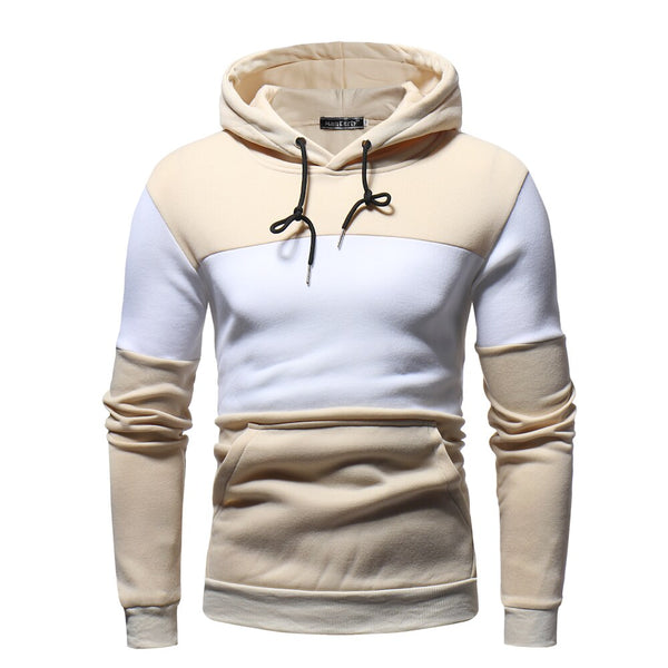 2018 Men Hoodie Fashion Men Slim Hoodie Hooded Sweatshirt Coat Jacket Winter Warm Outwear M-XXXL
