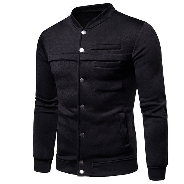 T-Bird Handsome 2018 Top Slim Men'S Sweatshirt Casual Men Black&Navy Tracksuits Comfortable Popular For Male Hoodie 3XL