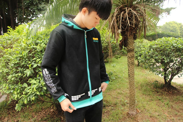autumn  warm  Anime Japan Sweatshirt Hoodie Hatsune Miku thicken Cosplay Costume  Hoody