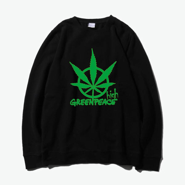 High Green Peace reggae rasta west coast fashion sweatshirt hoodies