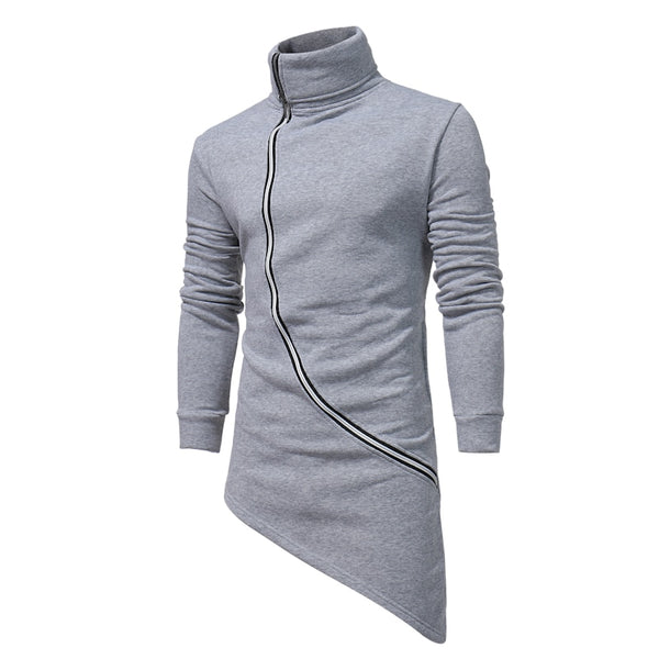Men Hooded Jacket Black Gown Best Quality Hip Hop  Hoodie Zipper Sweatshirts long Sleeves Cloak Coats Outwear Man Fashion