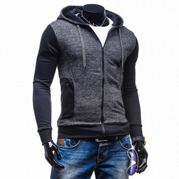2018 Hoodies Men Sudaderas Hombre Hip Hop Mens Brand Upscale Slim Hedging Hoodie Sweatshirt Slim Fit Men Hoody 2XL WE