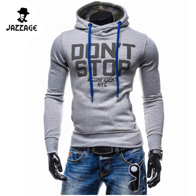 Hoodies Men 2018 Brand Sweatshirt Men Hoodies Fashion Solid Hoodie Mens   Letters printed Mens Tracksuits Moleton Masculino XXL