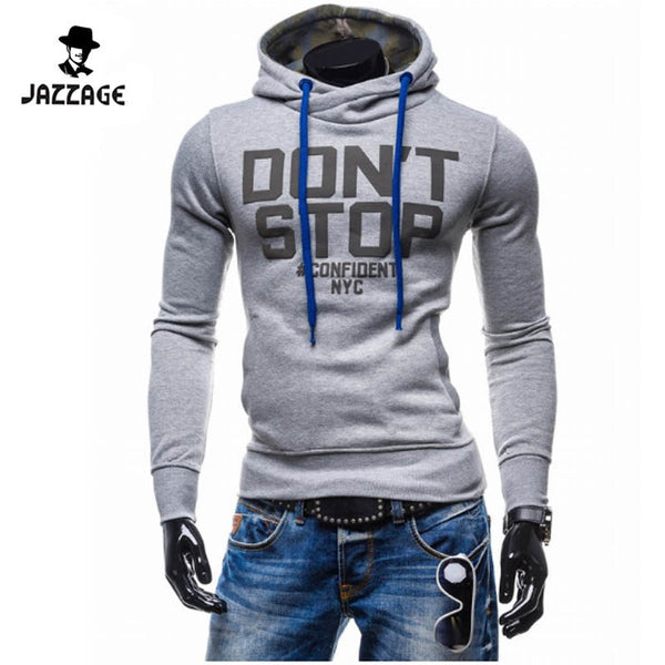 Hoodies Men 2018 Brand Sweatshirt Men Hoodies Fashion Solid Hoodie Mens   Letters printed Mens Tracksuits Moleton Masculino XXL