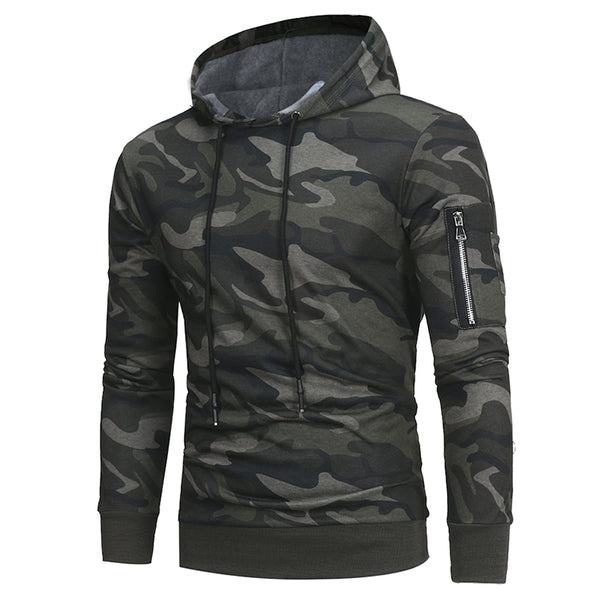 Brand 2018 Hoodie Fashion Camouflage Hoodies Men Fashion Tracksuit Mens Sweatshirt  Hoodie Mens Purpose Tour