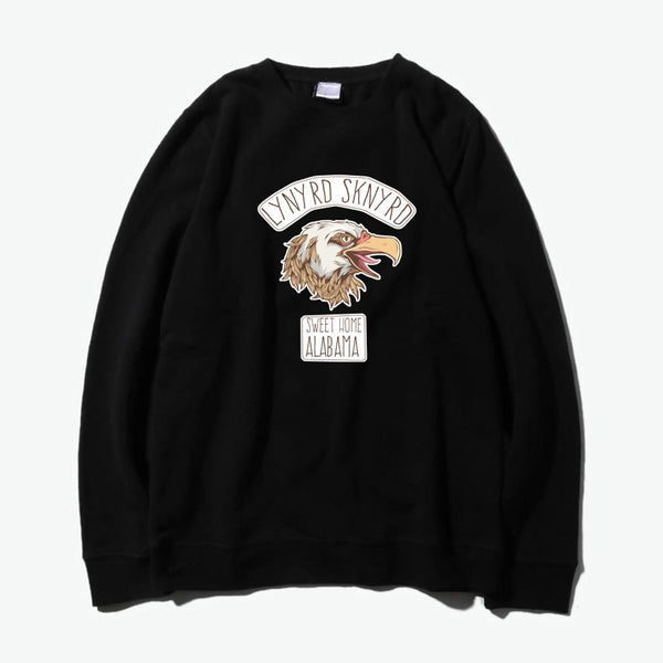 lynyrd skynyrd eagle the clash reggae lion misfit street fashion punk rock sweatshirt hoodies